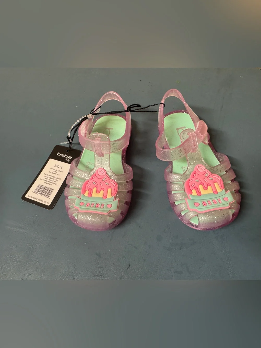 Bebe Toddlers Gelato Jelly sandals